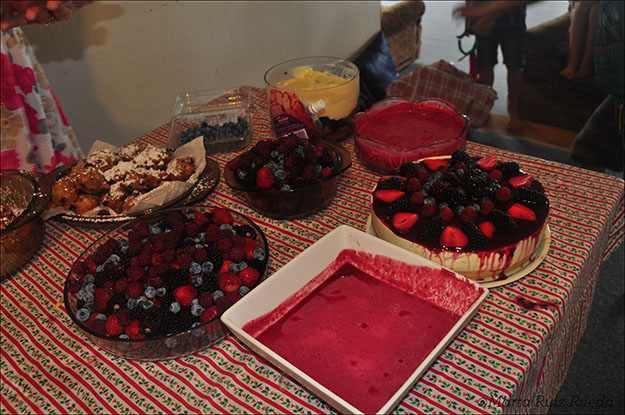 Postres navideños en casa de los Julian