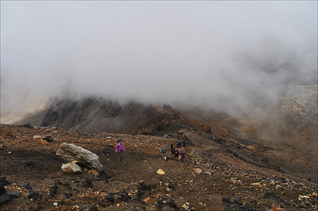 Tramo final al Red Crater