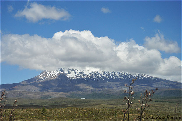 Mt. Ruapehu o Mordor desde Mangatepopo