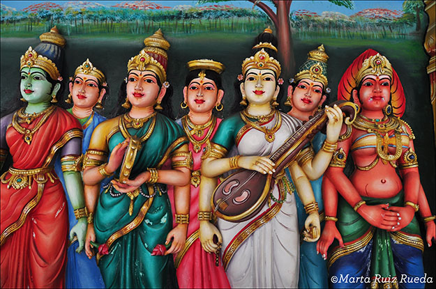 Templo hindú en China Town