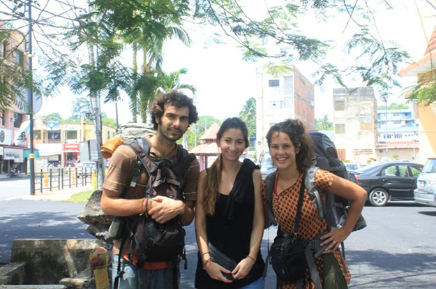 Fabienne y Thibault, dos incansables viajeros