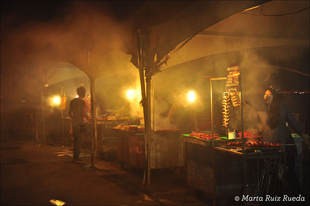 Mercado nocturno de Kota Kinabalu