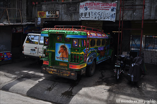 Un típico Jeepney