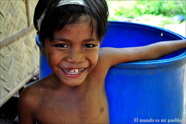 La sonrisa de un niño es un idioma universal